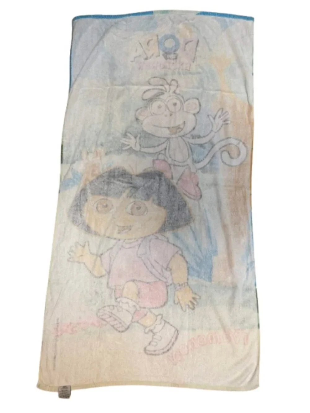 Dora the Explorer Kids Beach and Bath Towels Vintage y2k